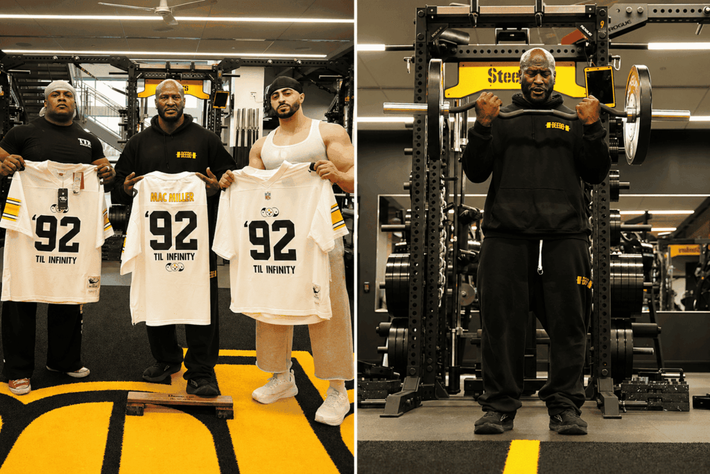 James Harrison Diamond Gym Challenge