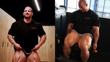 Michal Krizo’s Leg Workout And Training Split Five Weeks Out From The 2026 New York Pro