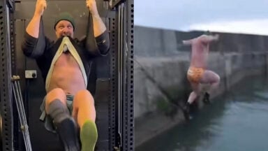 WATCH: Luke Stoltman Shares Moment He Broke His Leg