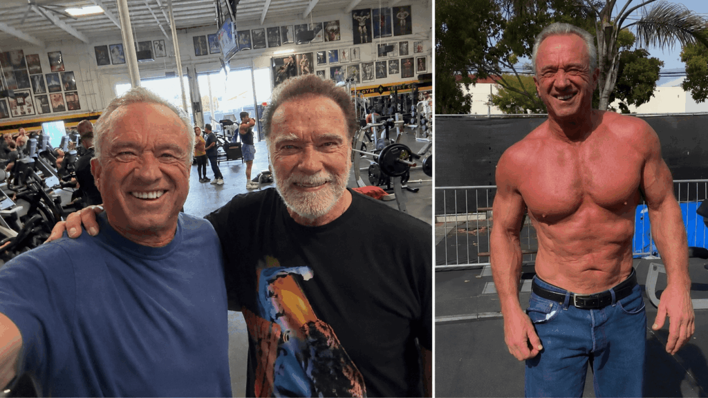 Arnold Schwarzenegger RFK Jr