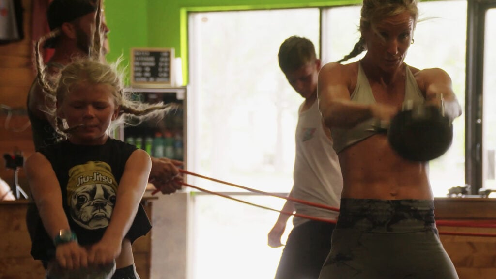 Bowens Jes and Brodie Workout