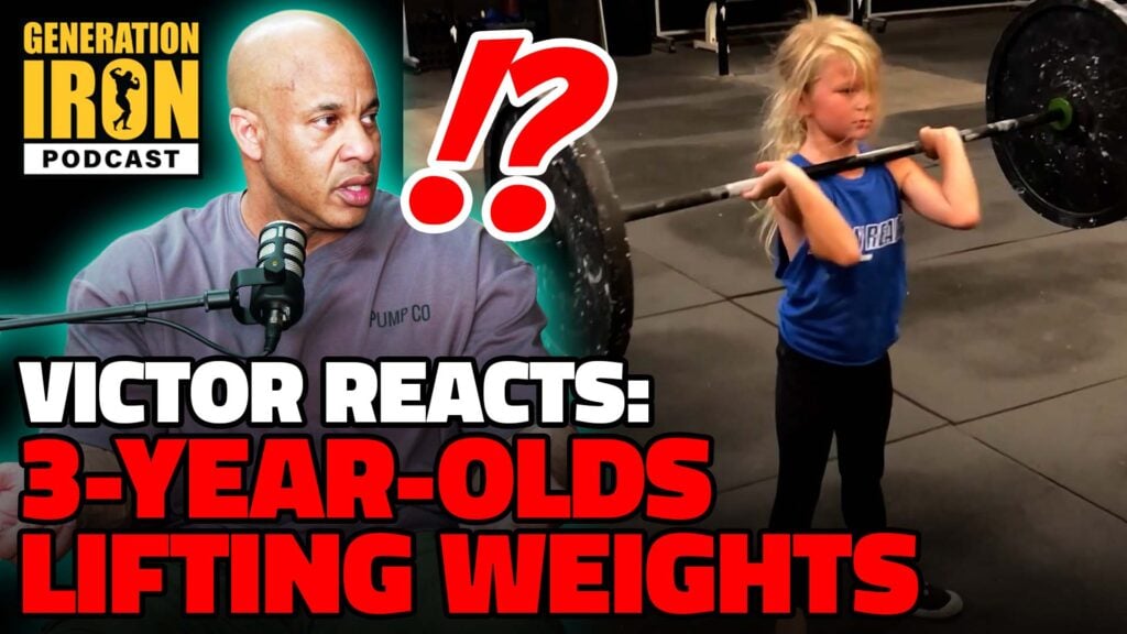 Victor Martinez Reacts To 3-Year-Olds Lifting Weights | GI Podcast