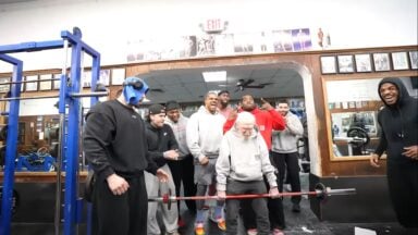 99-Year-Old Crushes Workout at Diamond Gym, the “World’s Most Dangerous Gym”