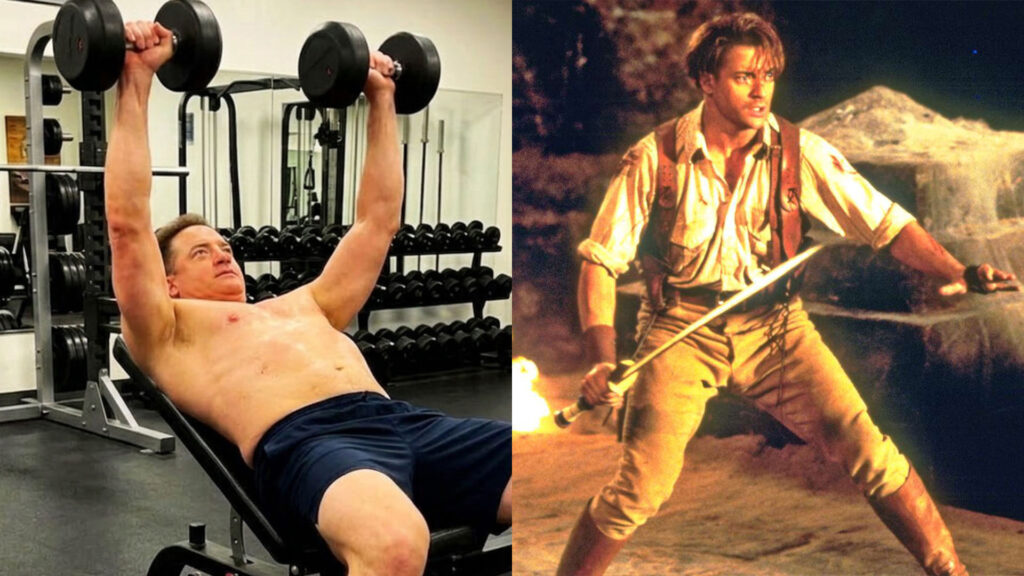 Brendan Fraser Workout Mummy