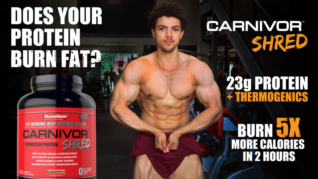 MuscleMeds Carnivor Shred Farid Aceto