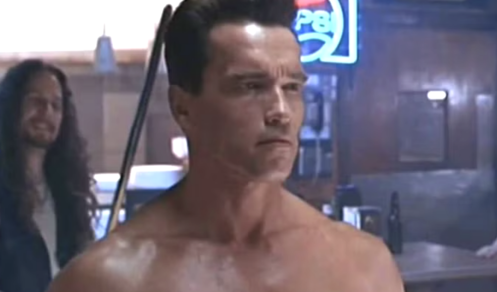 arnold schwarzenegger old school hollywood workout