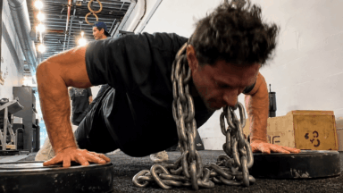 Hugh Jackman, 57, Powers Through Heavy Chain Weighted Push-Ups to Maintain Wolverine-Level Fitness