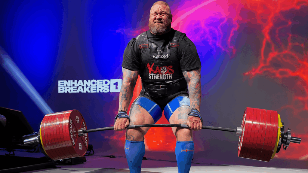 Hafthor Bjornsson deadlift attempt