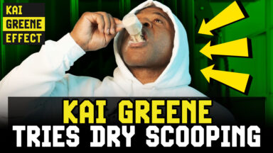 Kai Greene Tries Dry Scooping | Kai Greene Effect