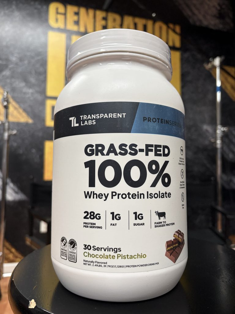 transparent labs grass fed protein