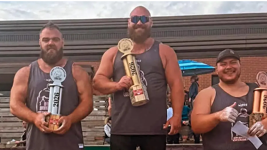 Strongman Canada Tristian Hoath