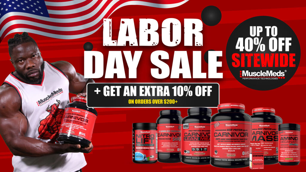 MuscleMeds Labor Day 2026