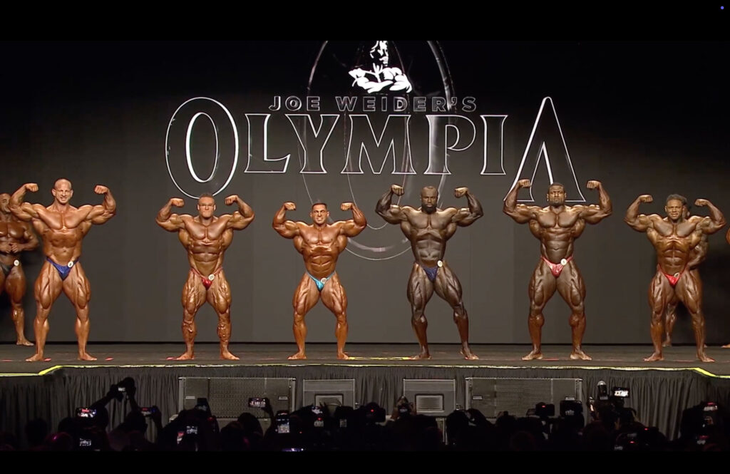 mr olympia prejudging