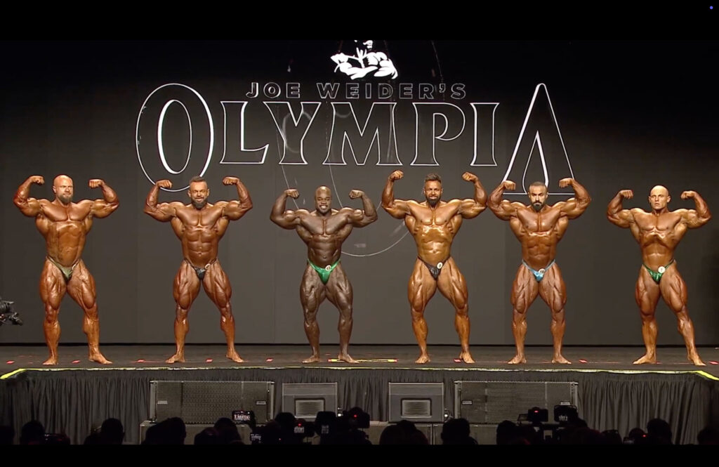 mr olympia prejudging