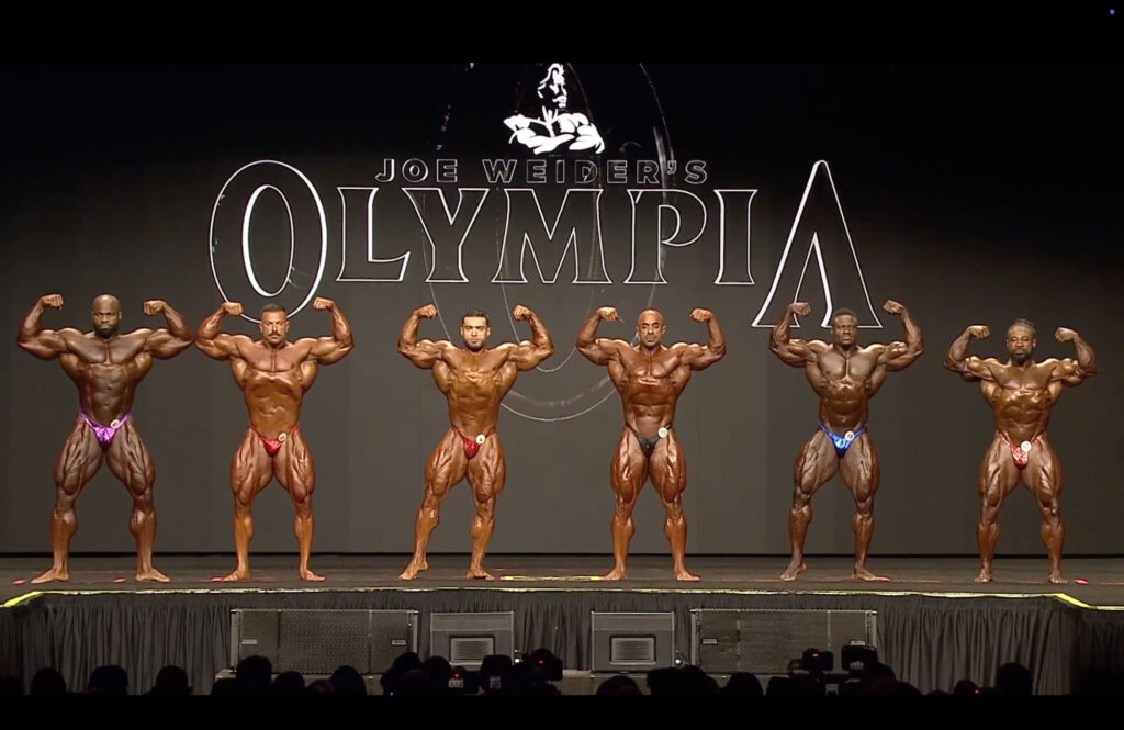 mr olympia prejudging