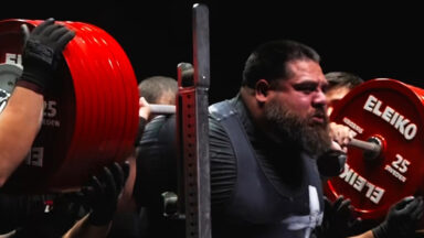 Jesus Olivares Squats 1,069 Pounds, Breaks Two Unofficial IPF World Records at 2026 Avancus Houston