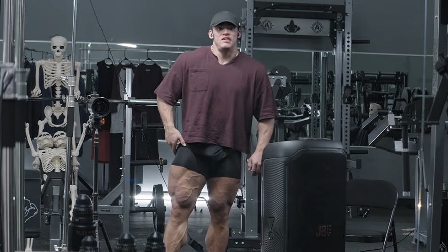 Sam Sulek Quad Workout