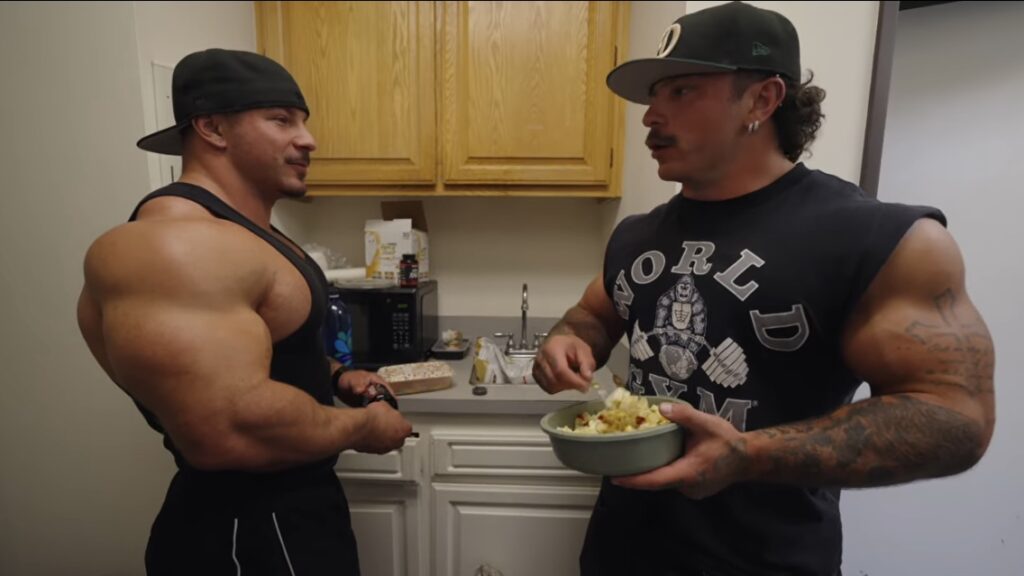 Tren Twins Full Day of Bulking